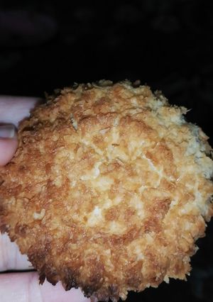 صورة لوصفة بسكوت جوز الهند الصحي (النارجيل) 🤤🤤🤤