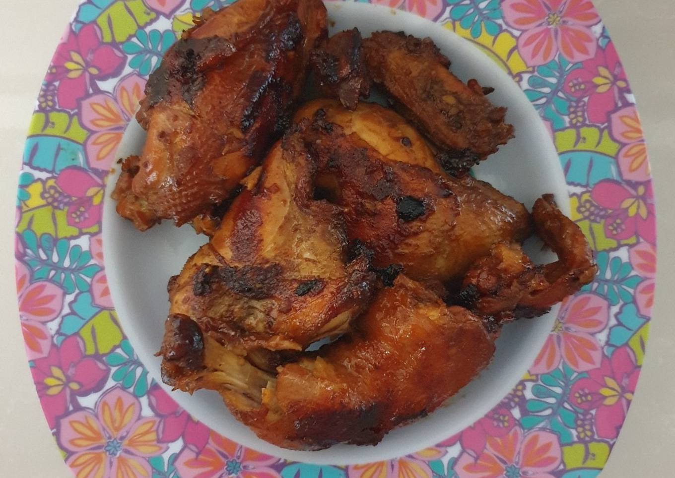 Ayam Bakar Kalasan Rice Cooker