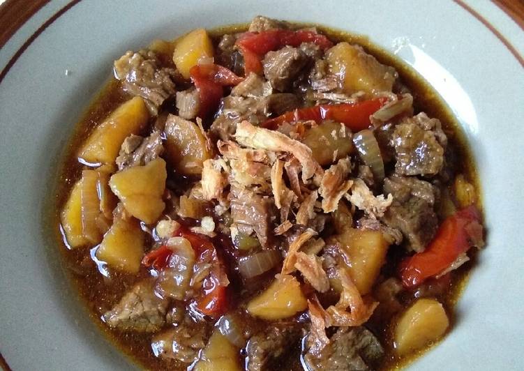 Bistik Daging Sapi 😋