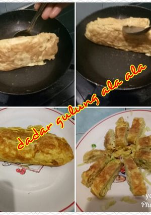 Foto resep Dadar Gulung Ala ala