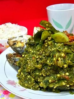 Foto resep Ikan goreng cabe hijau