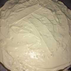 Una foto de Crema chantilly