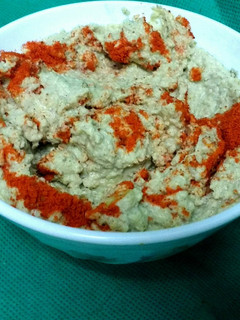 Una foto de Hummus tradicional