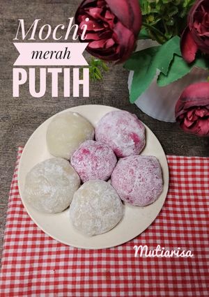 Foto resep Mochi merah putih
