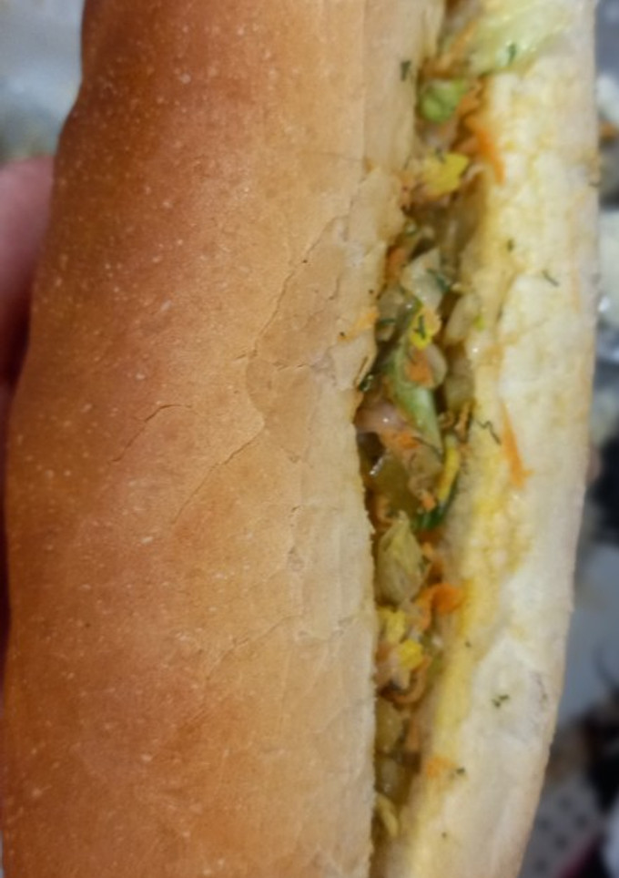 عکسی از دستور ساندویچ مرغ