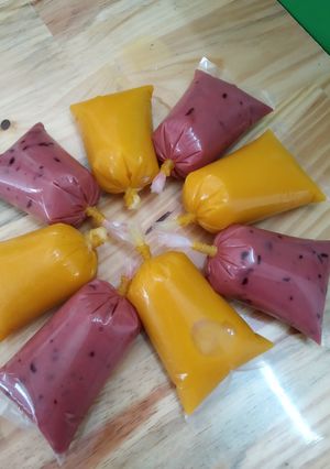 Hình của món Sinh tố giả kem.