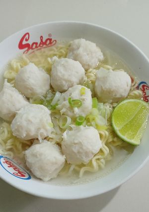 Foto resep Bakso Ayam Kuah Simple (Pakai Blender)