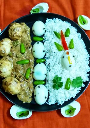 এগ কোর্মা রেসিপির প্রধান ছবি