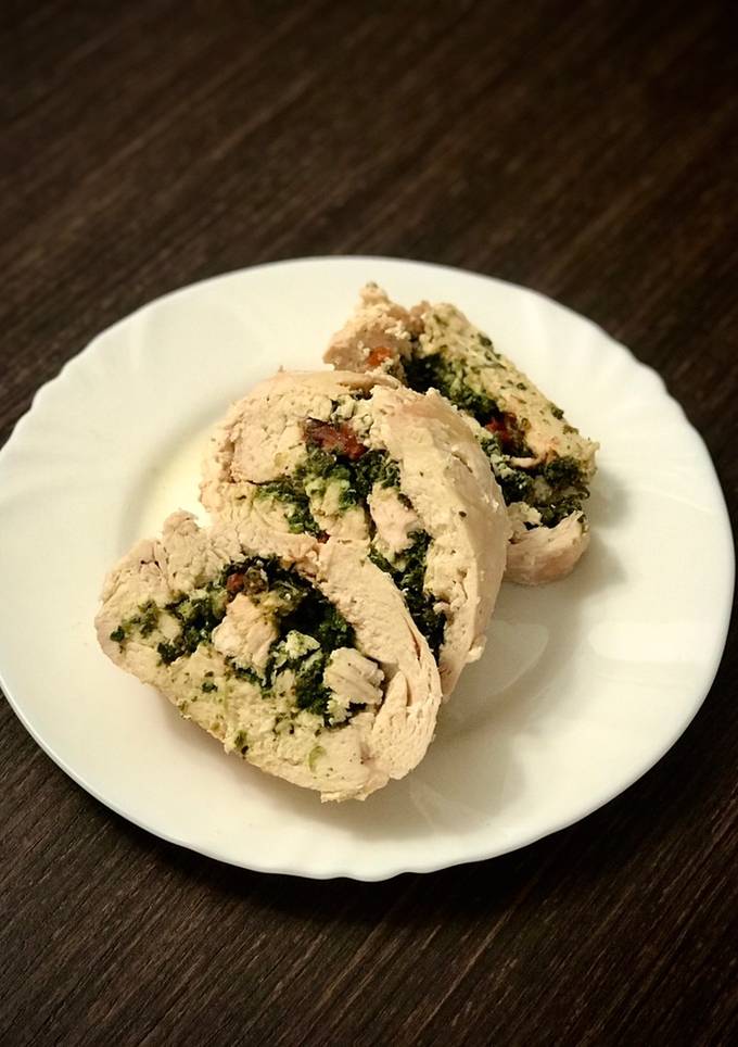 Запечене куряче філе з овочами