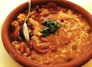 Foto de Arroz de Feijão malandrinho com Chouriço