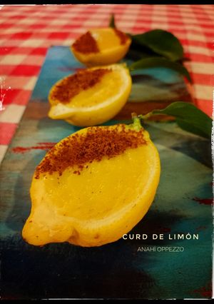 Una foto de Curd de limón