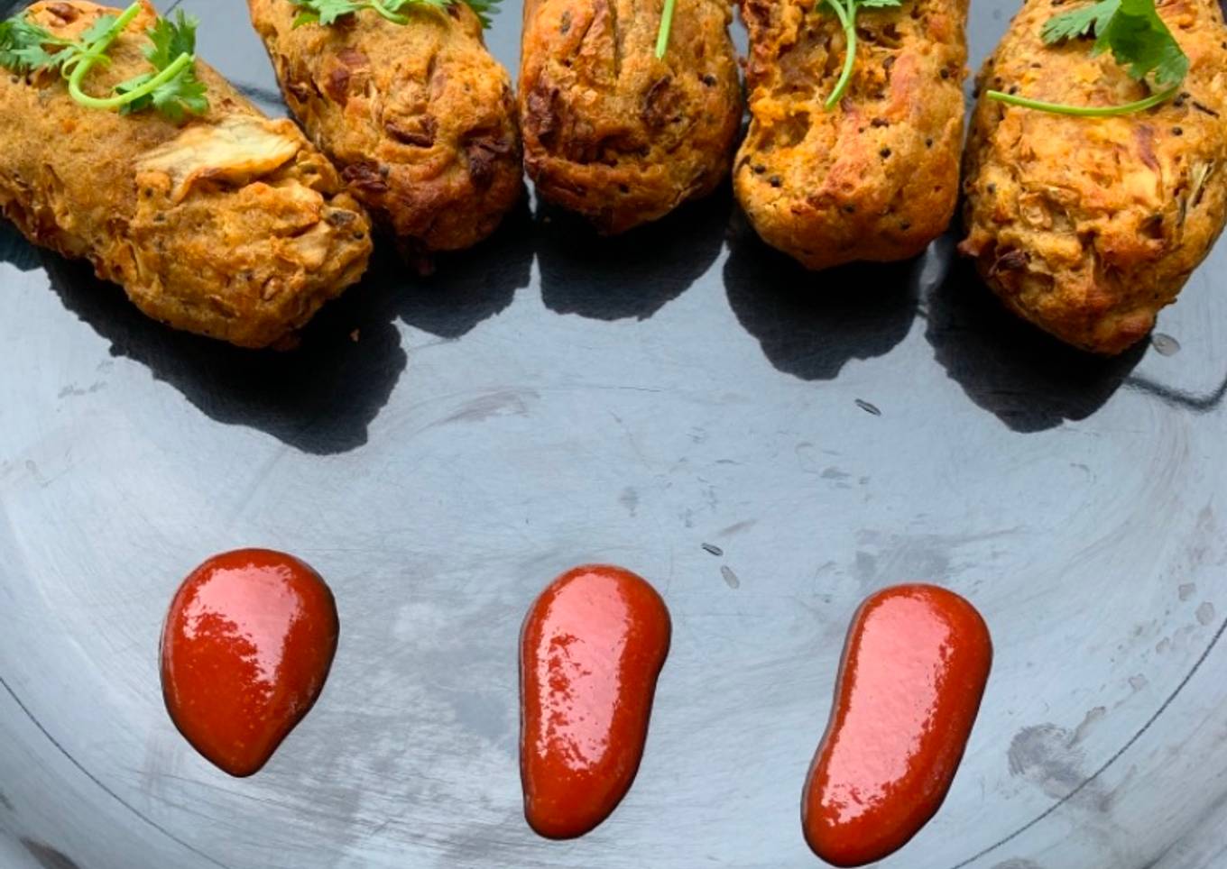 Aloo Pakora Cabbage in Air Fryer