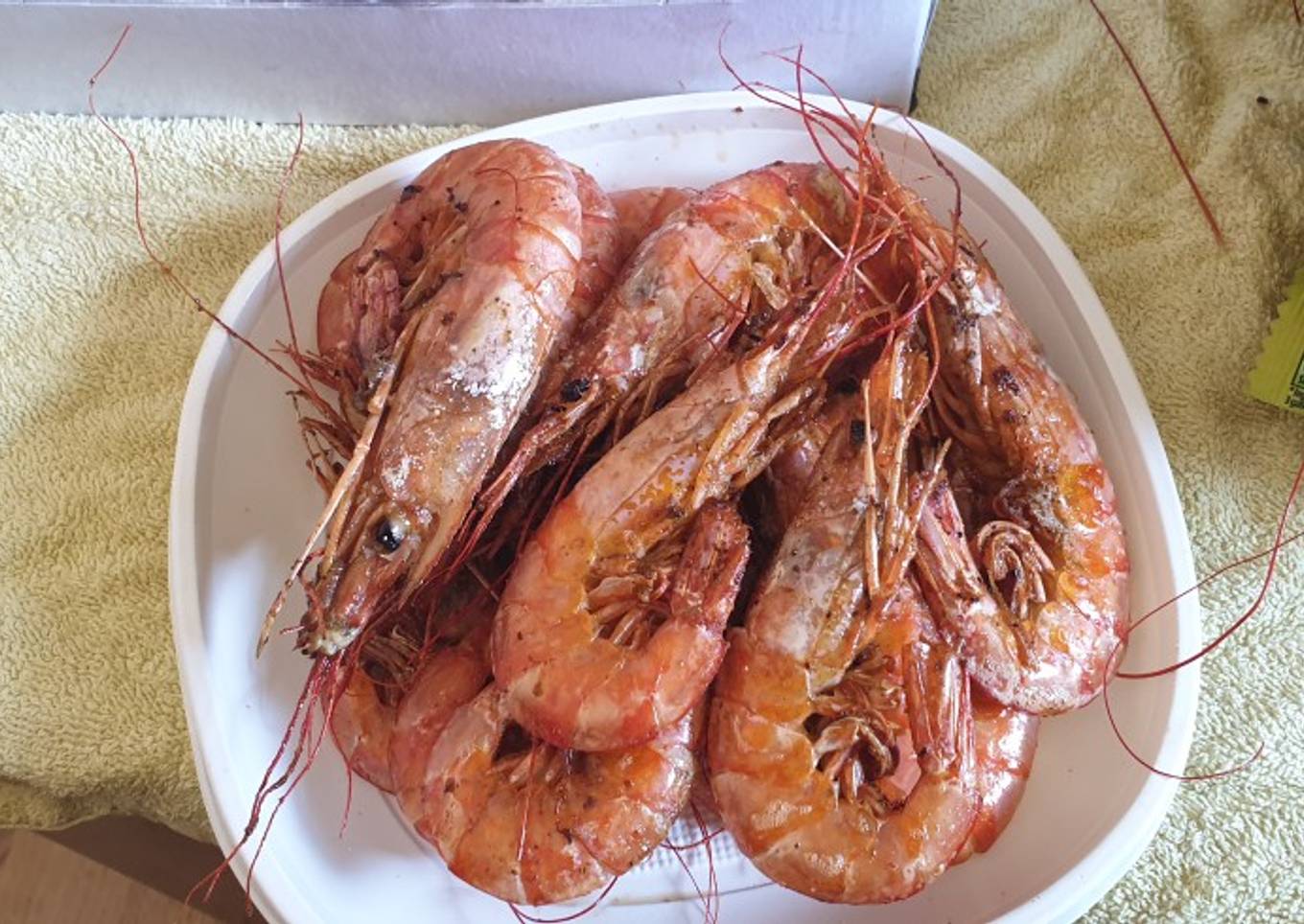 Gambones a la plancha