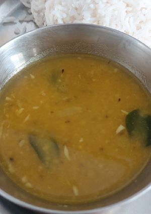 কারি পাতা দিয়ে মুসুর ডাল (curry pata masoor dal recipe in Bengali) রেসিপির প্রধান ছবি