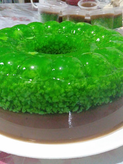 Foto resep Puding Lumut Pandan Coklat