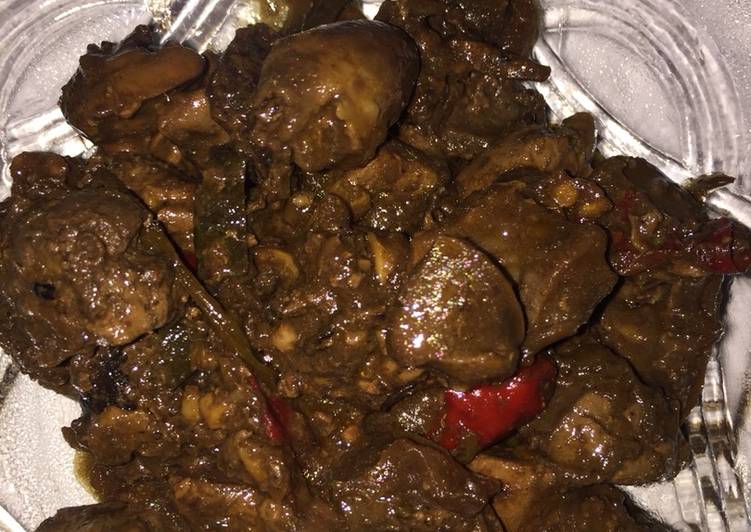 Langkah Membuat Ati Ampela Asem Manis yang Enak