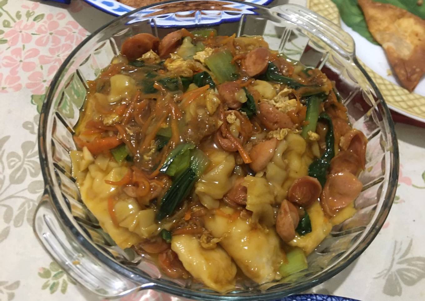 Pangsit ayam goreng ala2 Le’gino