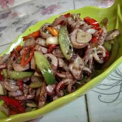 รูปของ Tumis Cumi Asin Pedas