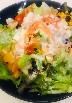Hình của món Salad trái cây yaua.