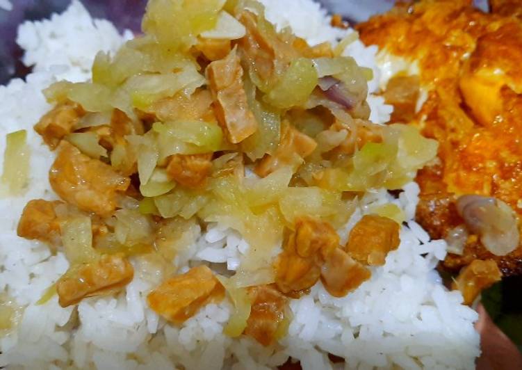 Cara Membuat Oseng labu siam tempe tercepat dan simple Legit dan Nikmat!