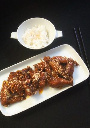 Foto resep Sayap Ayam Pedas Manis (Magic Com)