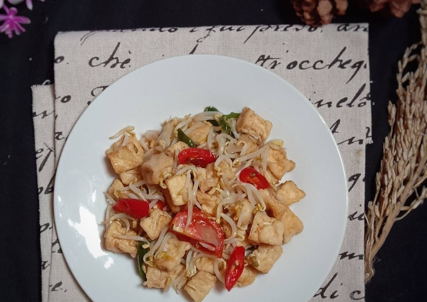 Tumis Tahu Tauge