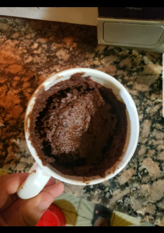 Una foto de Mug cake (torta de taza en microondas)