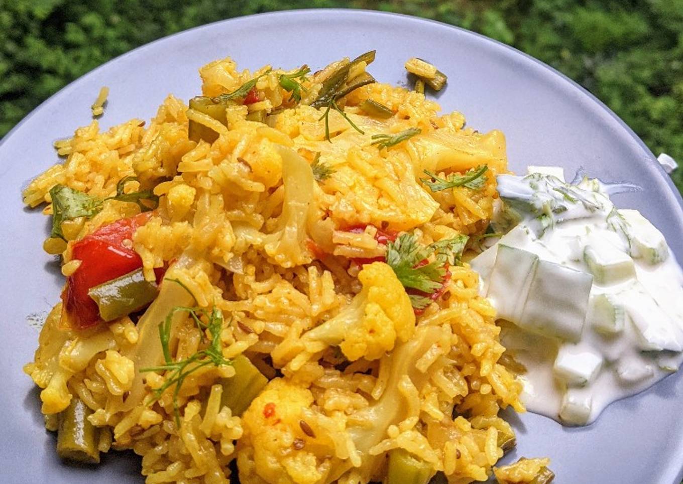 Cauliflower pulav
