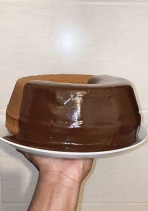 Foto de Bolo de Cenoura com cobertura de Brigadeiro