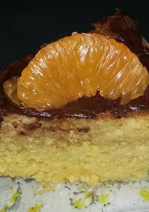 Una foto de Mi bizcochuelo esponjoso y húmedo de 🌺mandarina🌺