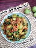 * Sambal Rebon Tomat Ijo *