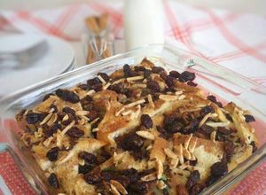Foto resep Pudding Roti Tawar Pisang Meisis