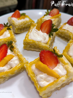 Foto resep Fruits Puff Pastry Instan