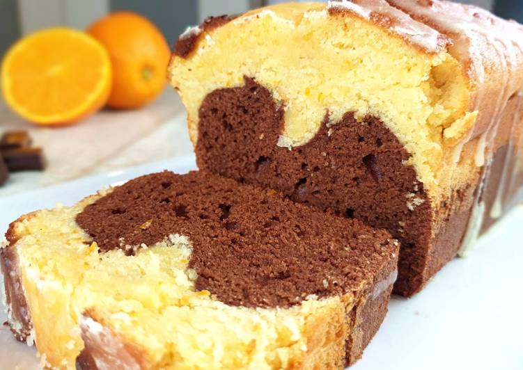 Bizcocho de Naranja y Chocolate