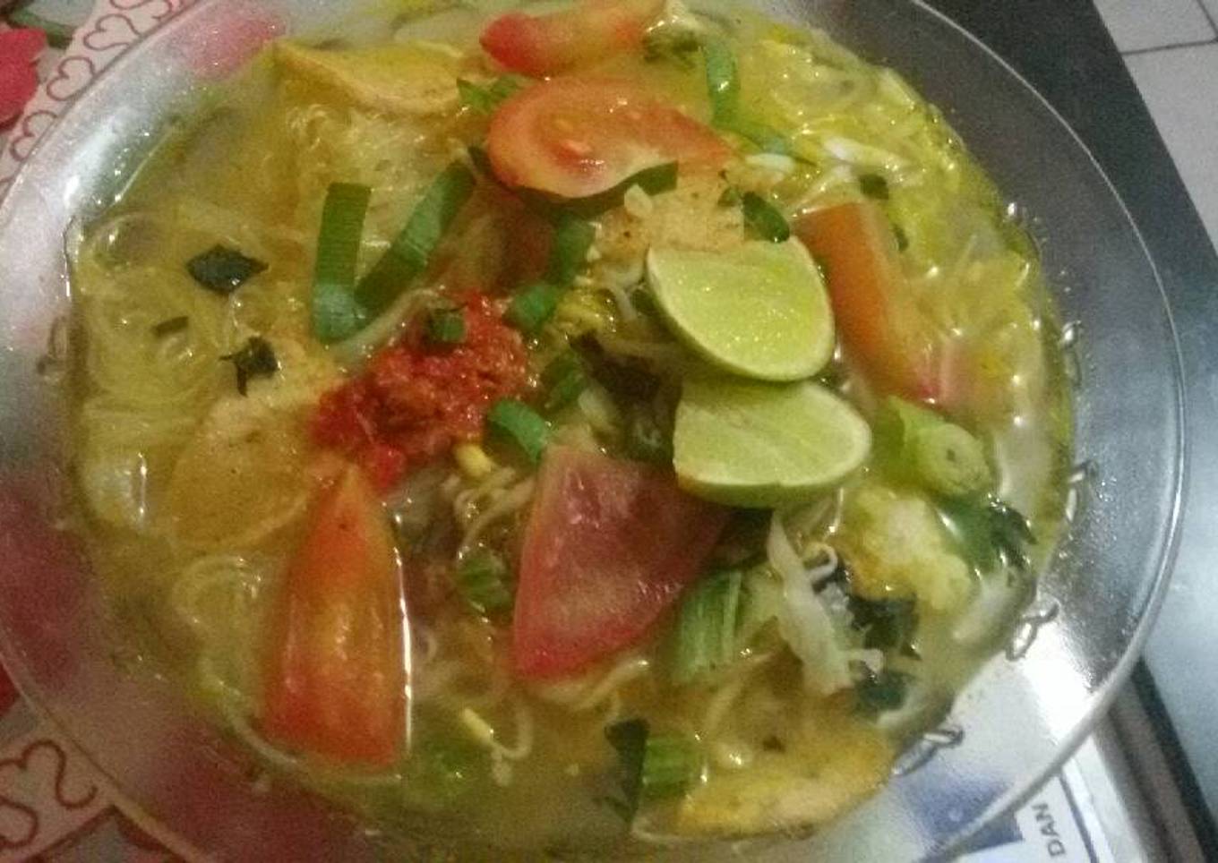 Soto Ayam Kuah Bening