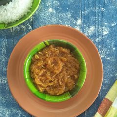 KAIRI PACHADI (Sweet And Sour Raw Mango Side Dish) A picture of KAIRI PACHADI (Sweet And Sour Raw Mango Side Dish).