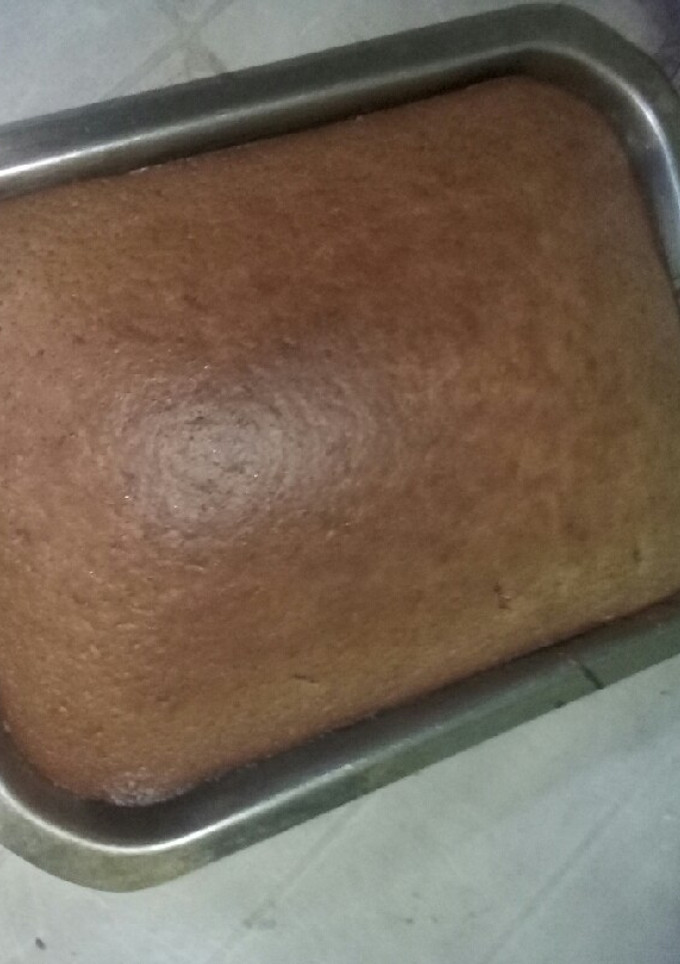Una foto de Bizcochuelo esponjoso de chocolate delicioso
