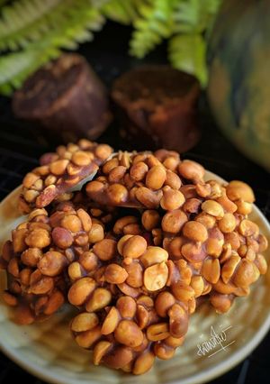 Foto resep Ampyang kacang/ teng2 gula merah
