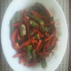 A picture of Okra bell pepper.