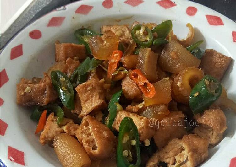 Resep Tumis Tahu Kikil Anti Gagal