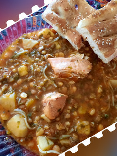 عکسی از دستور سوپ حبوبات