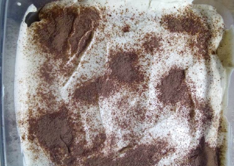 Tiramisú súper express a la isma!