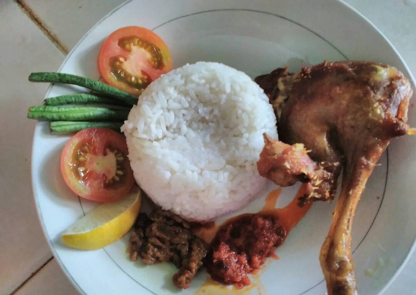 Bebek goreng Surabaya