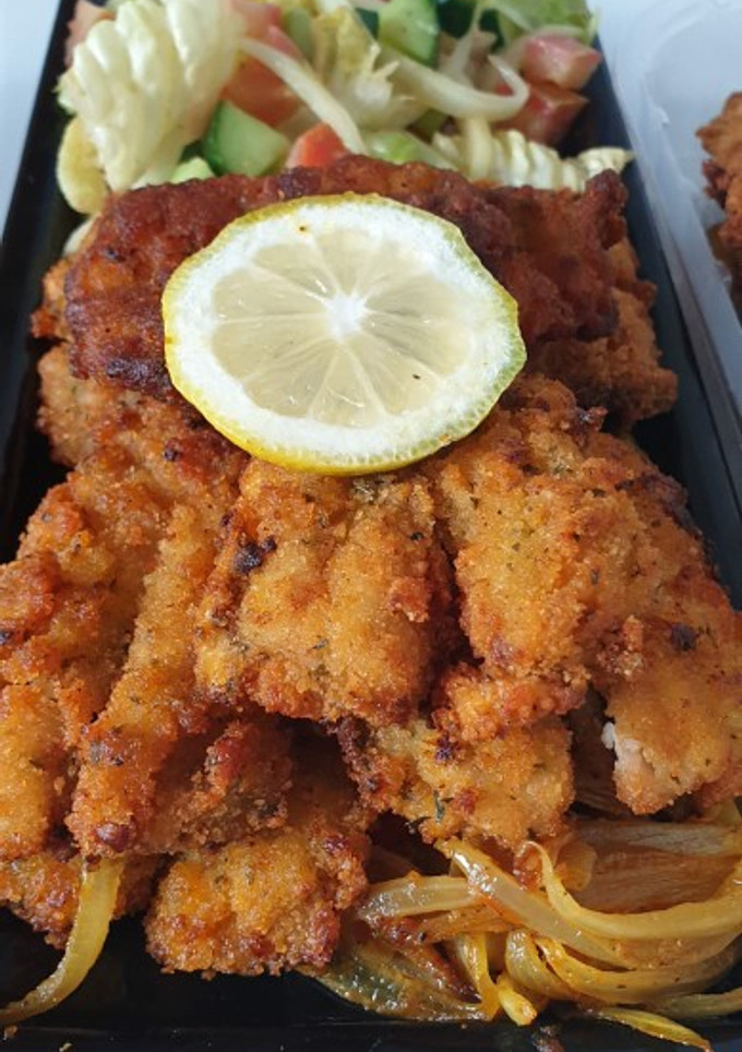 Una foto de Sardinas empanadas al limón