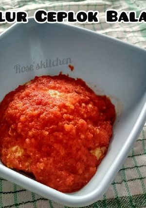 Foto resep Telur Ceplok Balado