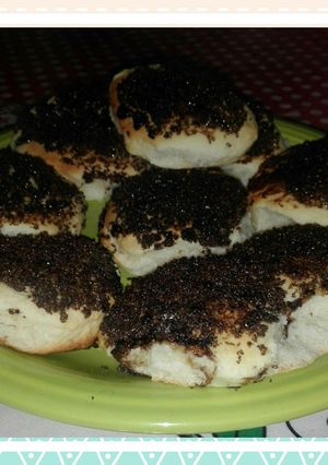 Una foto de Juiciosas tortitas negras