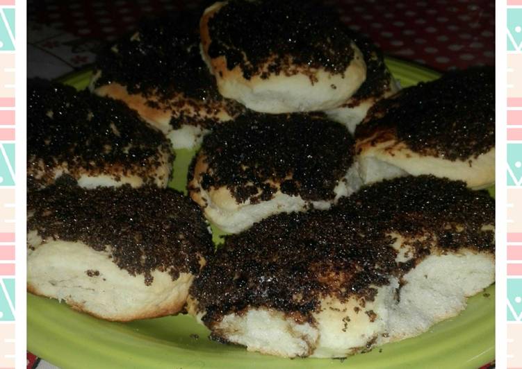 Juiciosas tortitas negras