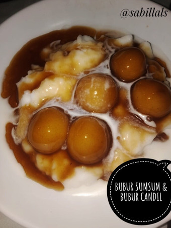 Resep Bubur sumsum fiber creme &amp; bubur candil, Menggugah Selera