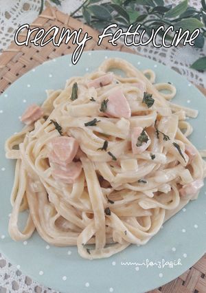 Foto resep Creamy Fettuccine