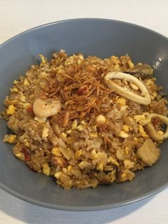 Foto resep Nasi Goreng Seafood (Simple)